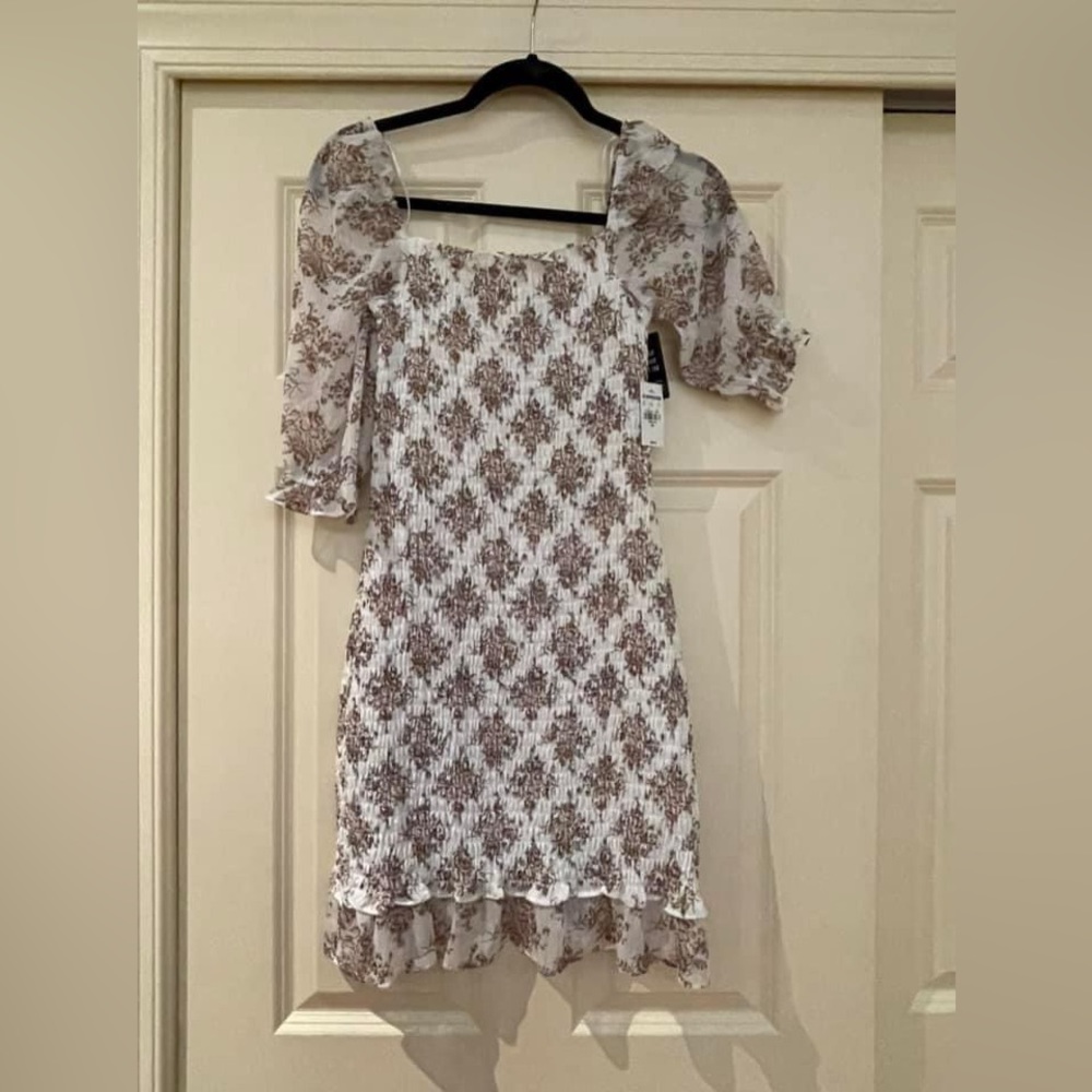 Express Floral Smocked Dress NWT size XS